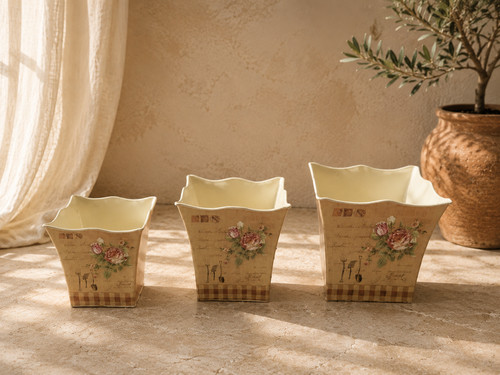 Set nostalgie blumentopf - 3, er