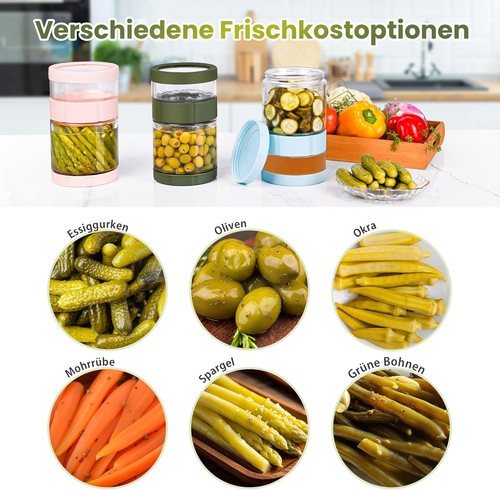 Glas einlegeglas mit sieb - glas,