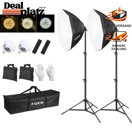 Softbox licht 120w led - softbox,