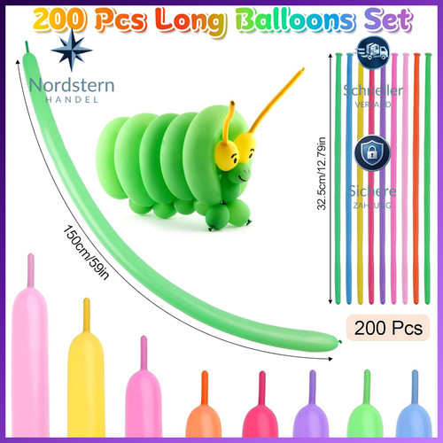 Modellier luftballons 200 - luftballons,