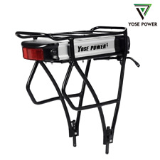 36V Gepäckträgerbatterie Li-ion E-bike Akku Pedelec V-Bremse mit Ladegerät