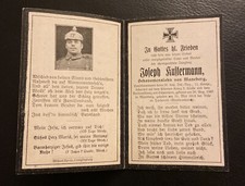 Sterbebild Wk1 Bayern 26