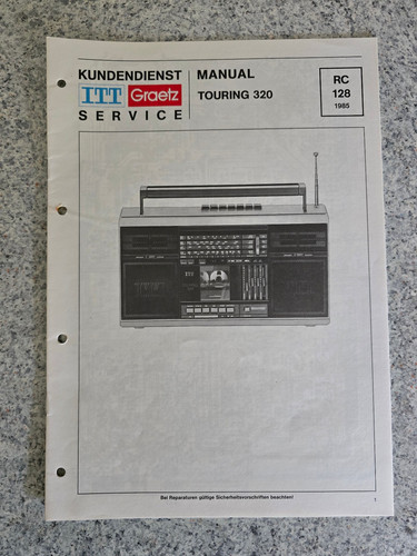 Original itt graetz service - itt,