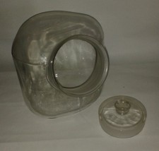 Altes Bonbonglas "Weber" mit Drckel für Rundregal oder Küchenecke