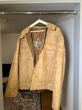 Designer Lederjacke Herren L