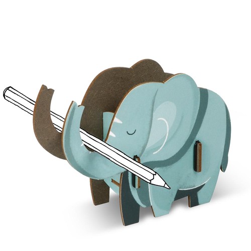 Werkhaus stiftebuddy elefant - stiftebuddy,