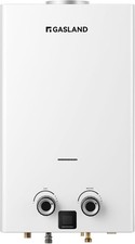 GASLAND 10L Propan Durchlauferhitzer BG264-DE, LED, 50mbar, 22kW, LPG Gasdusche
