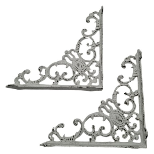 Relaxdays regalwinkel antik - regalwinkel,
