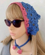 Crocheted summer cotton