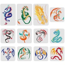 Drachen Schablonen Kunststoff