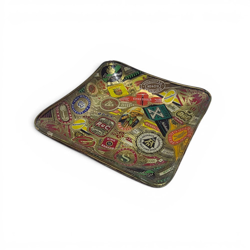 Vintage schale mit echten - vintage,