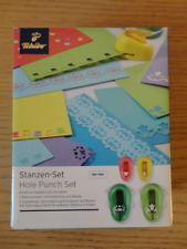 Tchibo Stanzen 4er Set Basteln Verzieren Motivlocher Scrapbook Papier Geschenk