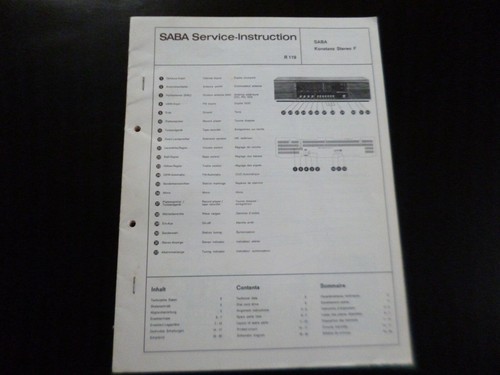Original service manual - original,