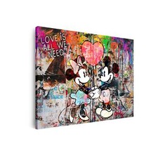 Pop Art Maus Wandbild