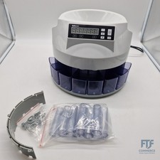 Safescan 1250 EUR Münzzähler, der gemischte EUR-Münzen schnell zählt und sortier