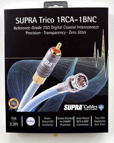 Supra cables trico rca bnc - trico,