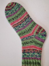 Handgestrickte Socken Gr