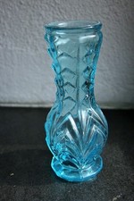 Glasvase türkis aus