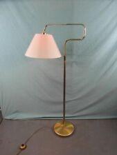 Stehlampe Messing Antik Lampe Leuchte Verstellbar 70 -er Vintage Jugendstil o9a1