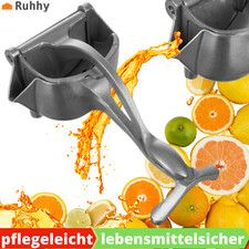 Saftpresse Manuell Obstpresse Entsafter Gemüse Saft Presse Zitrtronenpresse