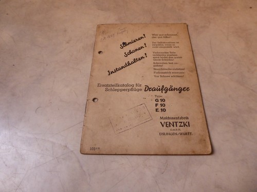 Anleitung und ersatzteilliste - anleitung,