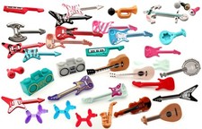 !TOP! LEGO E-Gitarren Akustik Violine Geige Radio Keytar Banjo Trompete Maraca