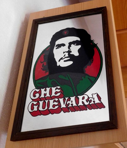 Che guevara holzbilderrahmen - che,
