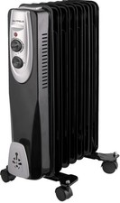 Gutfels Ölradiator HR 32009 sw | 9 Rippen | 2000 Watt | 3 Heizstufen | schwarz