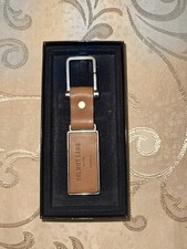 Schlüsselanhänger HELMUT LANG Ost 1986 LEDER mit OVP