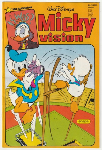 Mickyvision 1985 - ✪, #7/1985