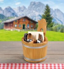 Kesper   Besteckbox  aus Kiefernholz  H=20 D=14 cm   69294