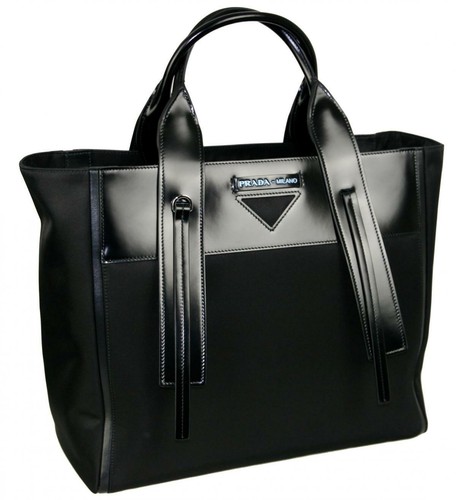 Prada leder ouverture - leder, tasche