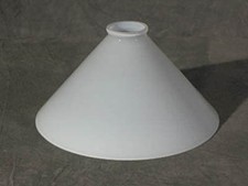 GLASSCHIRM  LAMPENGLAS  OPAL  NEU  SCHUSTER  Ø 25CM  ERSATZGLAS