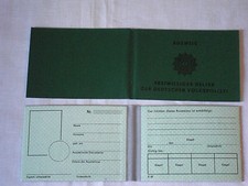 Ausweis Freiwilliger Helfer