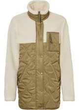 Wattierte Jacke mit Stehkragen