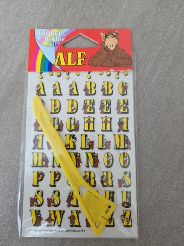 Alf rubbelbilder buchstaben - alf,