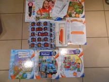 Tiptoi Konvolut! Starter-Set Stift Bücher  Weltreise, Polizei Musik