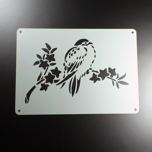 Schablone vogel meise - vogel,