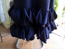 4115 Boris Industries Kleid, Größe: 5 lila-schwarz, unten ganz viele Kreise