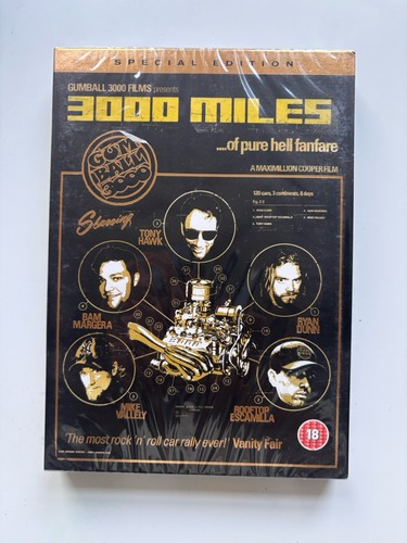 3000 miles gumball special dvd - 3000,