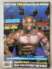 Flex,August 2001,Coleman,Cutler,Sportrevue,Muscle&Fitness,Zeitschrift,Magazin