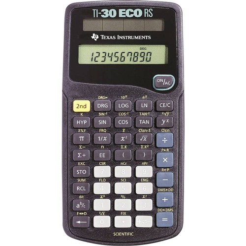 Texas instruments eco rs - eco,