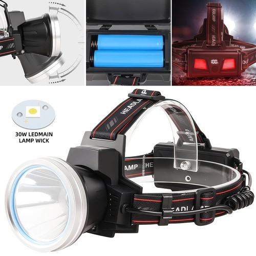 Stirnlampe kopflampe led super - kopflampe,