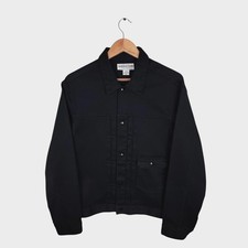 SASSAFRAS Herren Made in Japan Black Gardener Trucker Jacke - Größe M