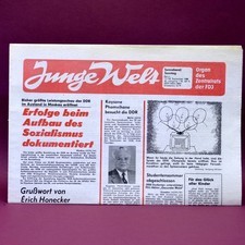 Junge Welt vom 17./18. September 1988 DDR Geburtstag Hochzeit Geschenk 38. 39.