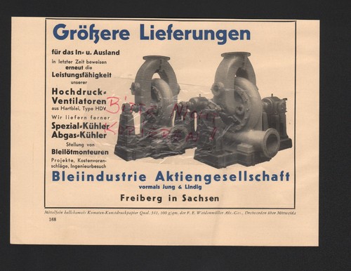 Freiberg werbung 1939 - sa.,,