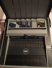 MultiBind 230  GBC Plastik- und Drahtbindegerät mit viel Zubehör