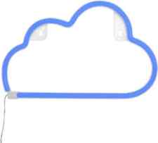 Dresz Wandlampe LED Neon Lampe Wohnzimmer Wandleuchte Wolke Nachtlicht Blau