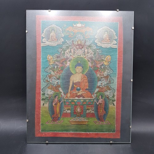 Thangka handgemaltes bild - bild, des