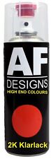 2K Klarlack Spraydose matt mit Härter 400ml glänzend benzinfest Autolack